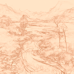 Sepia sketch