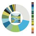 Colour wheel / palette