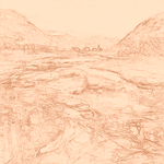 Sepia sketch