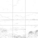 Sketch with grid