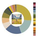 Colour wheel / palette