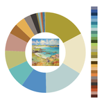 Colour wheel / palette