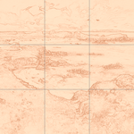 Sepia sketch with grid