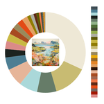 Colour wheel / palette