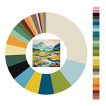 Colour wheel / palette