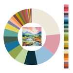 Colour wheel / palette