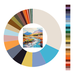 Colour wheel / palette