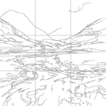 Line drawing with grid