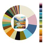 Colour wheel / palette