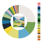 Colour wheel / palette