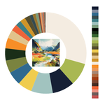 Colour wheel / palette