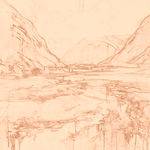 Sepia sketch