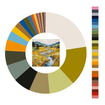 Colour wheel / palette