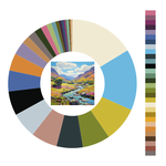 Colour wheel / palette