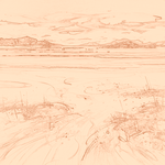 Sepia sketch