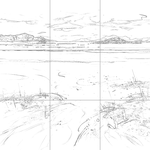 Sketch with grid