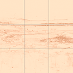 Sepia sketch with grid