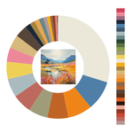 Colour wheel / palette