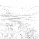 Sketch with grid