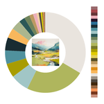 Colour wheel / palette