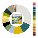 Colour wheel / palette