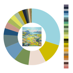 Colour wheel / palette