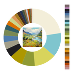 Colour wheel / palette