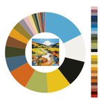 Colour wheel / palette