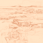 Sepia sketch