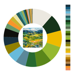 Colour wheel / palette