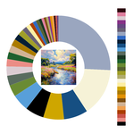 Colour wheel / palette