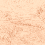 Sepia sketch