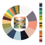 Colour wheel / palette