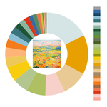 Colour wheel / palette