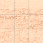 Sepia sketch with grid