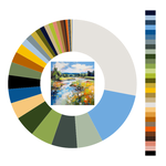 Colour wheel / palette