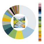 Colour wheel / palette