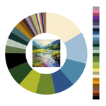 Colour wheel / palette