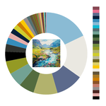 Colour wheel / palette