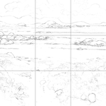 Sketch with grid