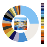 Colour wheel / palette