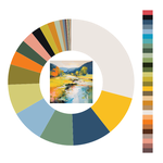 Colour wheel / palette