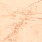 Sepia sketch