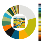 Colour wheel / palette