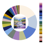 Colour wheel / palette