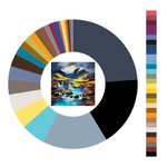 Colour wheel / palette