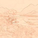 Sepia sketch