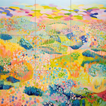 Painting with grid