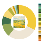 Colour wheel / palette