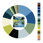 Colour wheel / palette